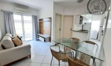 Apartamento com 2 quartos para alugar na Avenida Costa Machado, Canto do Forte, Praia Grande