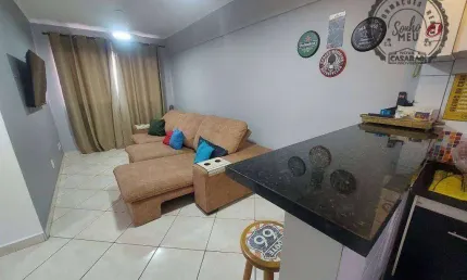 Apartamento com 1 quarto à venda na Rua Jaú, Canto do Forte, Praia Grande