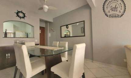 Apartamento com 2 quartos para alugar na Rua Leblon, Guilhermina, Praia Grande