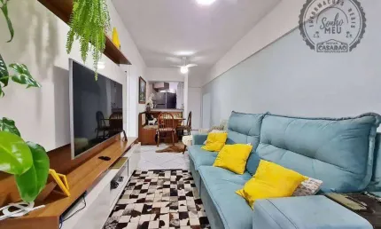 Apartamento com 2 quartos à venda na Rua Antônio Severiano de Andrade e Silva, Aviação, Praia Grande