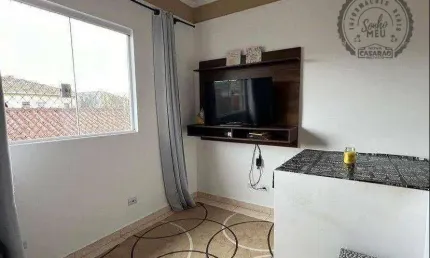 Casa em condomínio fechado com 2 quartos à venda na Avenida Milton de Oliveira, Jardim Melvi, Praia Grande