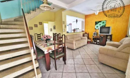 Casa com 3 quartos à venda na Rua Perequê, Guilhermina, Praia Grande