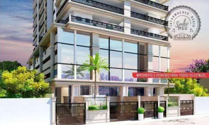 Apartamento com 3 quartos à venda na Rua Copacabana, Guilhermina, Praia Grande