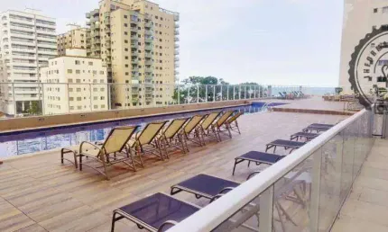 Apartamento com 3 quartos para alugar na Rua Caribas, Aviação, Praia Grande