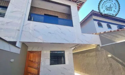 Casa em condomínio fechado com 2 quartos à venda na Rua Abílio de Jesus Moraes, Vila Caiçara, Praia Grande