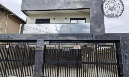 Casa em condomínio fechado com 2 quartos à venda na Rua Vinte e Seis de Janeiro, Vila Mirim, Praia Grande