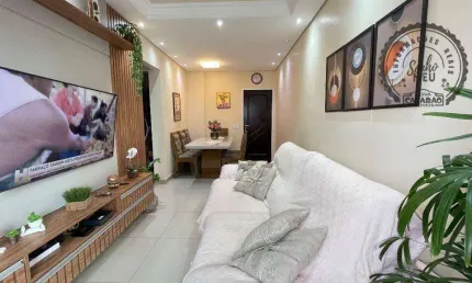 Apartamento com 2 quartos à venda na Rua Líbero Badaró, Cidade Ocian, Praia Grande