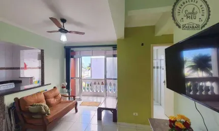 Apartamento com 1 quarto para alugar na Rua Monteiro Lobato, Cidade Ocian, Praia Grande