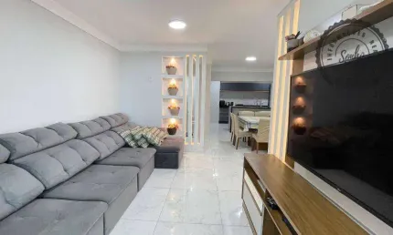 Apartamento com 3 quartos à venda na Rua Copacabana, Guilhermina, Praia Grande