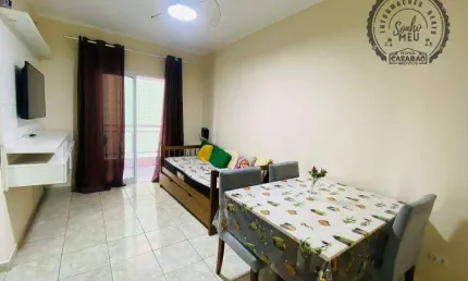 Apartamento com 1 quarto à venda na Rua Oceânica Amábile, Vila Assunção, Praia Grande