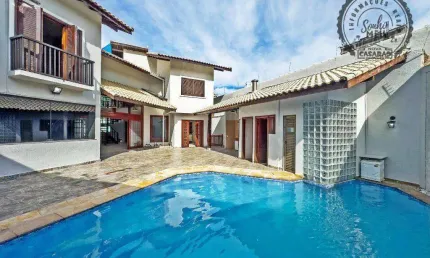 Casa com 5 quartos à venda na Avenida Marechal Mascarenhas de Moraes, Canto do Forte, Praia Grande