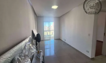 Apartamento com 1 quarto para alugar na Avenida Paris - de 1 ao fim - lado ímpar, Boqueirão, Praia Grande