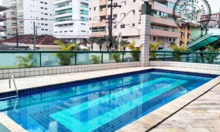 Apartamento com 3 quartos para alugar na Rua Caiapós, Tupi, Praia Grande