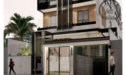 Casa em condomínio fechado com 2 quartos à venda na Rua Doutor João Sampaio, Guilhermina, Praia Grande