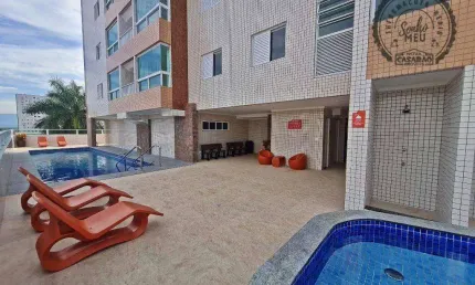 Apartamento com 2 quartos à venda na Rua Urca, Guilhermina, Praia Grande