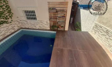 Casa com 2 quartos à venda na Avenida Luiz Amaro Costa, Balneário Maracanã, Praia Grande