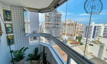 Apartamento com 2 quartos para alugar na Rua Gávea, Guilhermina, Praia Grande