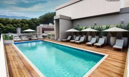 Apartamento com 3 quartos à venda na Avenida Costa Machado, Canto do Forte, Praia Grande