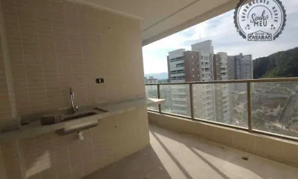 Apartamento com 3 quartos à venda na Rua Rui Barbosa, Canto do Forte, Praia Grande