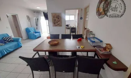 Apartamento com 3 quartos para alugar na Avenida Presidente Castelo Branco, Balneário Flórida, Praia Grande