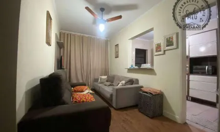 Apartamento com 1 quarto à venda na Rua Afonso Chaves, Vila Mirim, Praia Grande