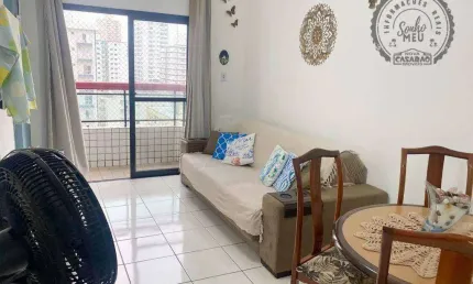 Apartamento com 1 quarto à venda na Rua Pero Vaz de Caminha, Aviação, Praia Grande