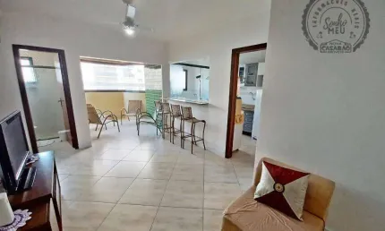 Apartamento com 3 quartos à venda na Rua Alberto Santos Dumont, Guilhermina, Praia Grande