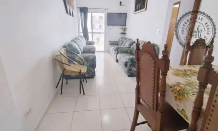 Apartamento com 2 dormitórios à venda, 72 m² por r$ 450.000,00 - mirim - praia grande/sp