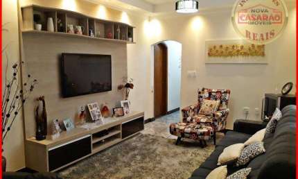 Casa com 3 dormitórios à venda, 302 m² por R$ 1.400.000,00 - Canto do Forte - Praia Grande/SP