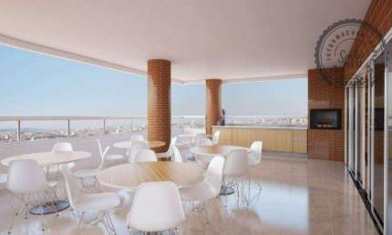 Apartamento com 1 dormitório à venda, 53 m² por R$ 330.000,00 - Caiçara - Praia Grande/SP