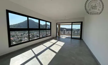 Apartamento com 3 dormitórios à venda, 132 m² por r$ 1.753.736,00 - canto do forte - praia grande/sp