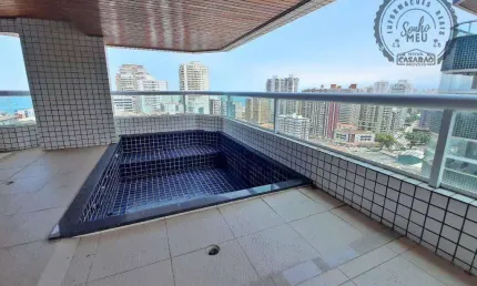 Apartamento com 4 dormitórios à venda, 205 m² por R$ 2.398.800,00 - Canto do Forte - Praia Grande/SP