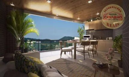 Apartamento com 3 quartos à venda na Avenida Marechal Mallet, Canto do Forte, Praia Grande
