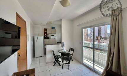 Apartamento com 1 quarto à venda na Rua Campinas, Boqueirão, Praia Grande