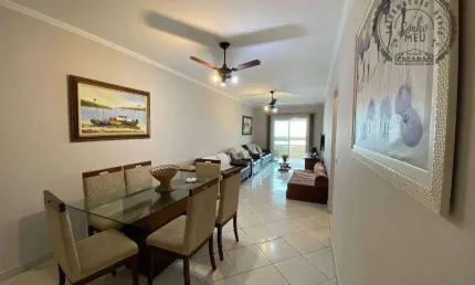 Apartamento com 3 quartos à venda na Avenida Juscelino Kubitschek de Oliveira, Vila Caiçara, Praia Grande