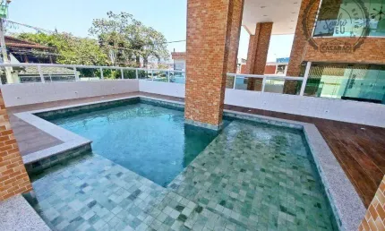 Apartamento com 2 quartos à venda na Rua Turiassu, Guilhermina, Praia Grande
