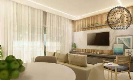 Apartamento com 3 quartos à venda na Avenida Presidente Castelo Branco, Jardim Real, Praia Grande