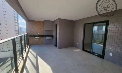 Apartamento com 3 dormitórios à venda, 135 m² por r$ 970.000,00 - aviação - praia grande/sp
