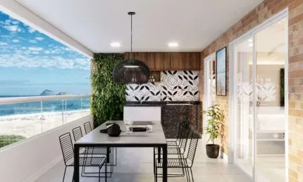 Apartamento com 3 dormitórios à venda, 126 m² por R$ 1.027.000,00 - Aviação - Praia Grande/SP
