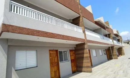 Casa com 2 dormitórios à venda, 36 m² por R$ 225.000,00 - Jardim Quietude - Praia Grande/SP