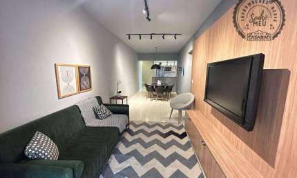 Apartamento com 2 quartos à venda na Rua Mem de Sá, Aviação, Praia Grande