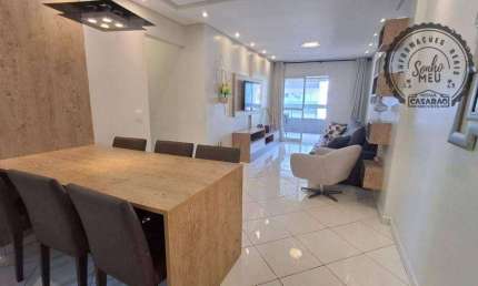 Apartamento com 3 quartos à venda na Rua Guimarães Rosa, Vila Assunção, Praia Grande