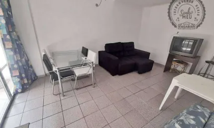 Apartamento com 1 quarto à venda na Avenida Rio Branco, Canto do Forte, Praia Grande
