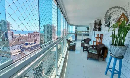 Apartamento com 3 quartos à venda na Rua José da Silva Machado, Tupi, Praia Grande