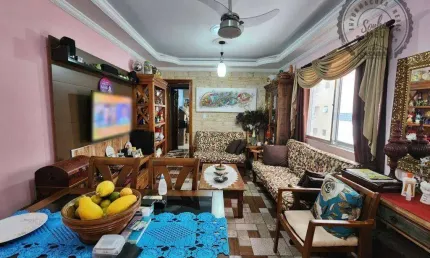 Apartamento com 2 dormitórios à venda, 75 m² por R$ 360.000,00 - Canto do Forte - Praia Grande/SP