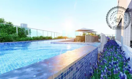 Apartamento com 2 dormitórios à venda, 68 m² por r$ 583.000,00 - caiçara - praia grande/sp
