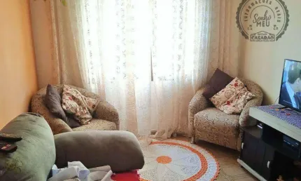 Apartamento com 1 quarto à venda na Rua José Agapito Cardoso, Balneário Maracanã, Praia Grande