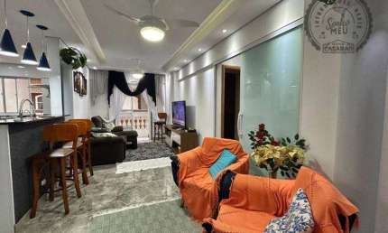 Apartamento com 3 quartos à venda na Rua Afonso Bovero, Vila Assunção, Praia Grande