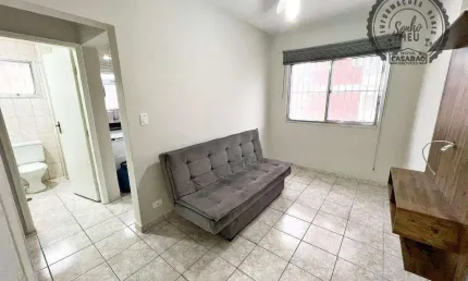 Apartamento com 1 quarto à venda na Rua Amazonas, Canto do Forte, Praia Grande