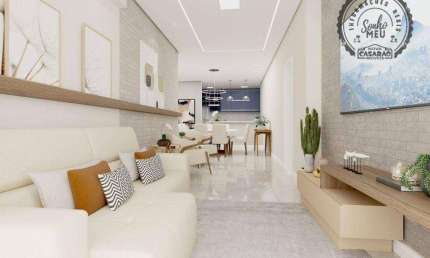 Apartamento com 2 quartos à venda no Centro, Mongaguá 